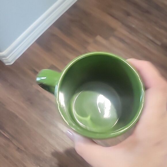 Vintage Waechtersbach Spain Green Red Apple Mug Kitschy Cottage Grandma 70s MCM - Picture 4 of 11